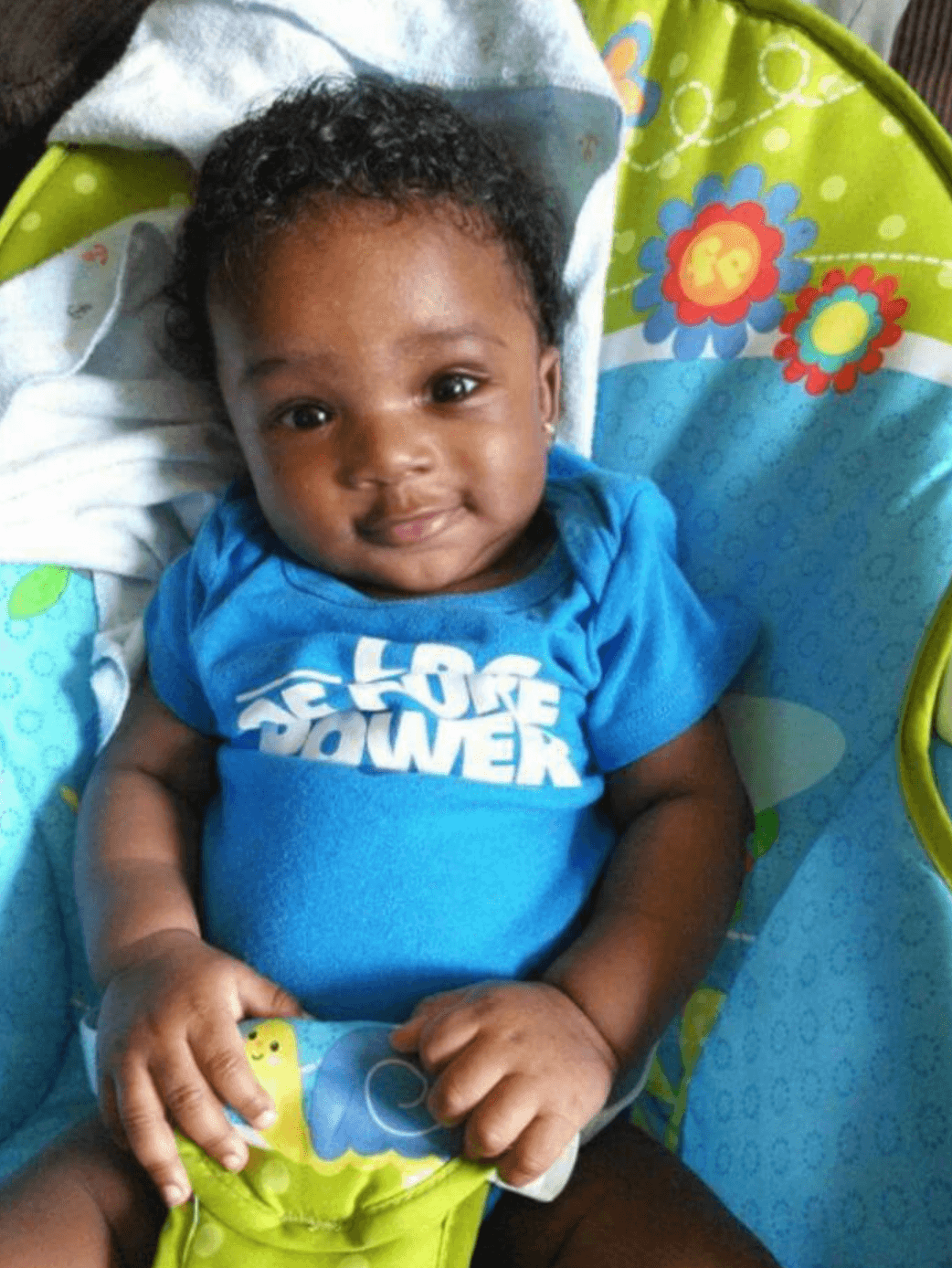 Contest winning baby photo